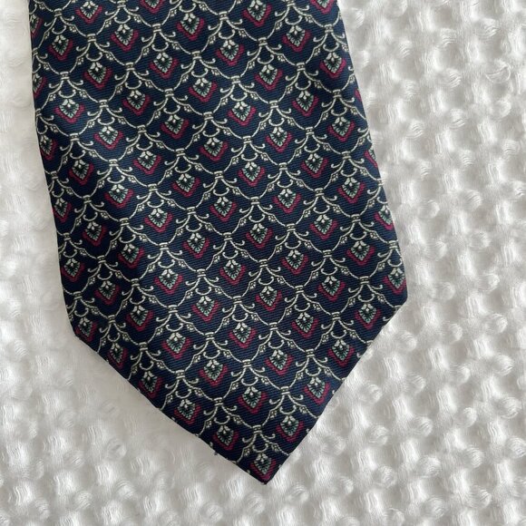Vintage Christian Dior Men’s Silk Neck Tie‎ Classic Preppy Academia Heritage - Picture 1 of 4